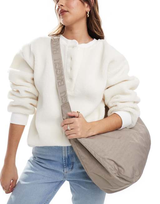 Baggu - Grand sac demi-lune en nylon 10,5