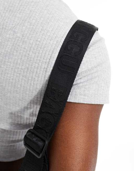 Baggu - Grand sac demi-lune en nylon 10,5" x 19,5" - Noir , 3 de 4