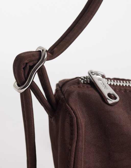Baggu – Kawowa podłużna nylonowa torebka, 4 z 4