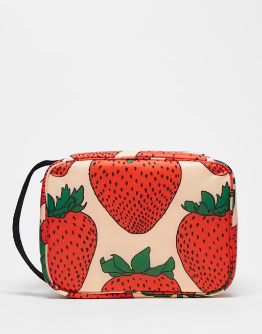 Baggu lunch box in strawberry print, 3 of 3