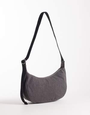 Baggu medium crescent bag in denim