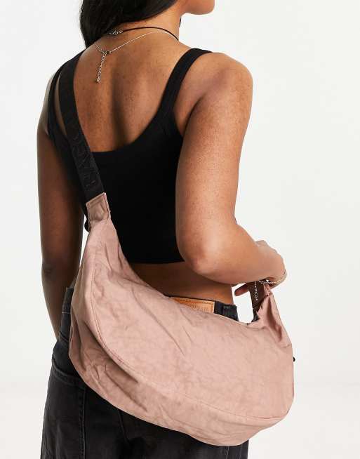 BAGGU, Bags, Baggu Nylon Shoulder Bag Taupe New