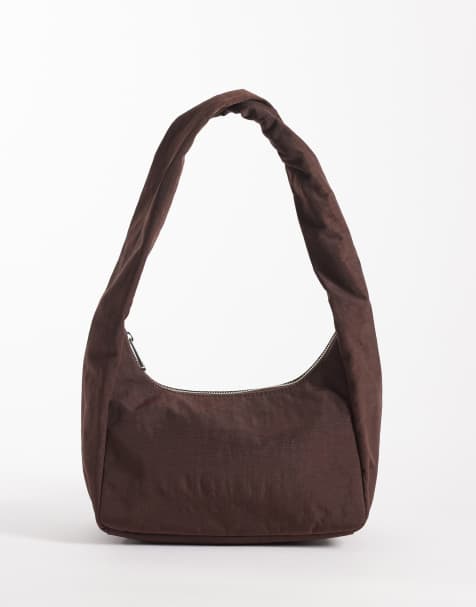 Baggu – Meringue – Kleine Tasche aus Nylon in Kaffeebraun - view 1