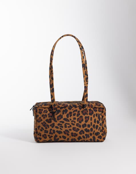 Baggu - Nylon bowling tas in luipaardprint - view 1