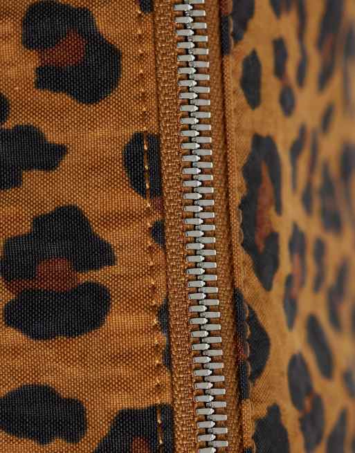 Baggu nylon loaf shoulder bag in leopard print, 3 of 4