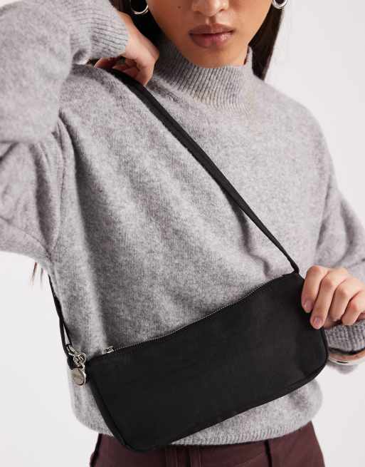 Baggu nylon pochette in black, 2 of 4