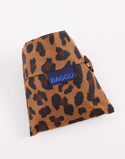 Baggu – Nylonowa torba shopper typu tote we wzór w cętki, 3 z 4