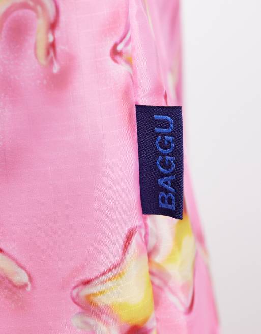 Baggu shopper tote bag in dancing star print, 3 of 4