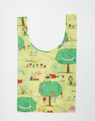 Baggu shopper tote bag in Peanuts and Friends print-Multi