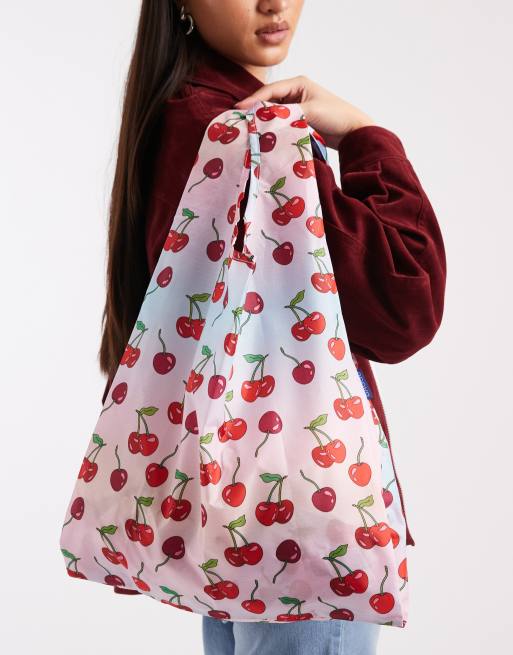 Baggu - Shopper tote met kersenprint, 4 van 4