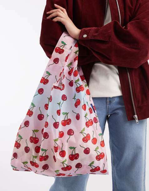 Baggu – Shopper-Tragetasche mit Kirschmuster - view 1