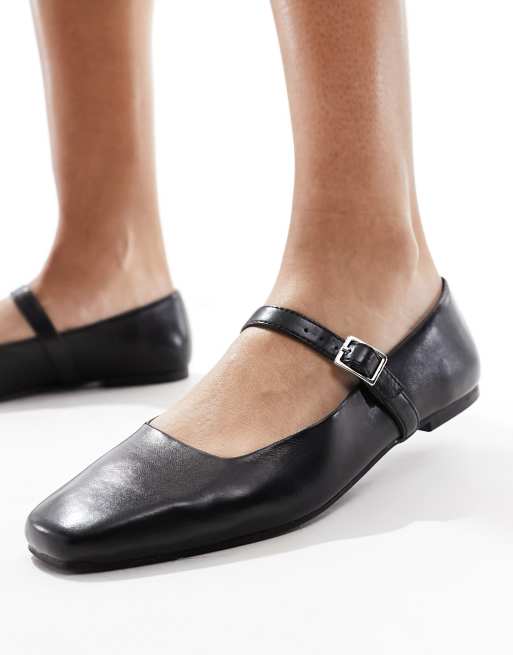 Bailarinas negras estilo merceditas Lottie de ASOS DESIGN, 4 de 4