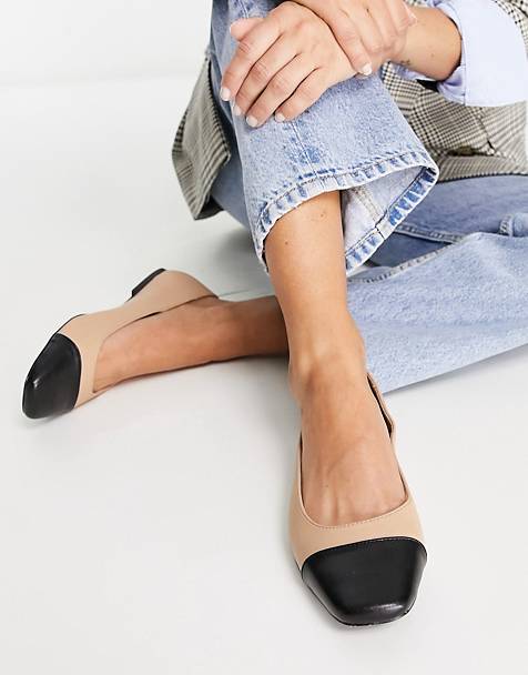 Zapatos Planos Mujer Cómodos Bailarinas Manoletinas de Satén Tipo Merceditas D'orsay Plano Zapatos de Vestir 