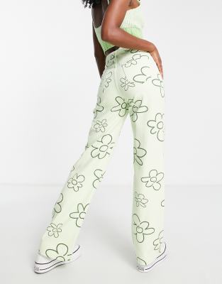 Bailey Rose Flower outlet Print Jeans