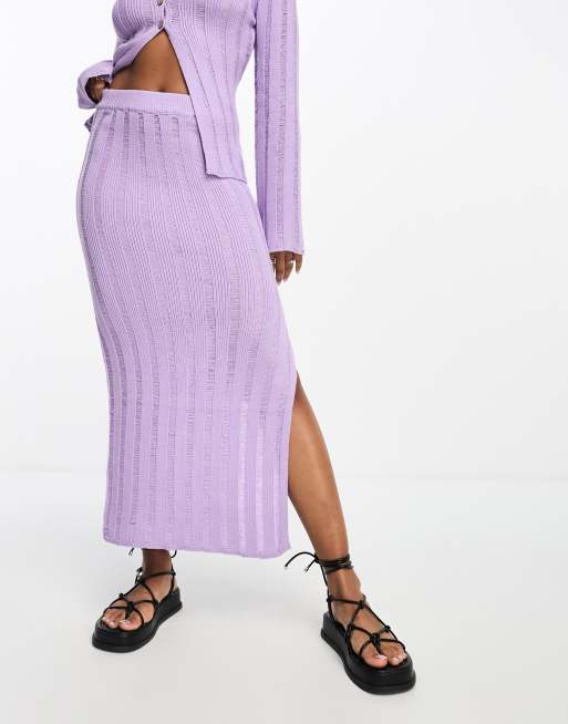 Asos ribbed midi skirt hotsell