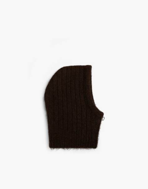 Balaclava marrón oscuro básico de Scalpers - view 1