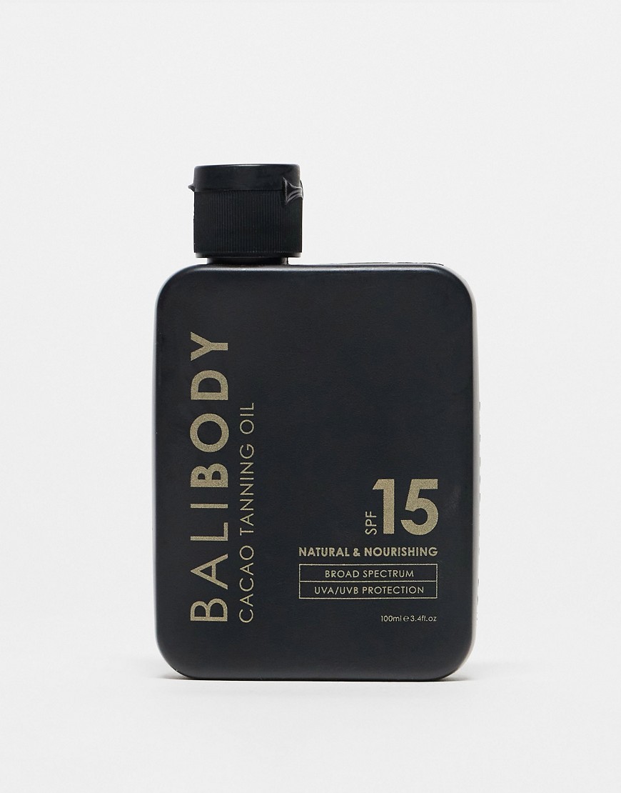 Bali Body Cacao Tanning Oil SPF 15 100ml-No colour