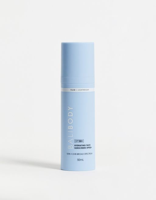 Bali Body Hydrating Face Sunscreen SPF50+ ASOS