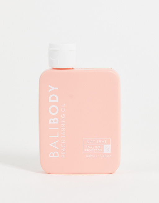 Bali Body Peach Tanning Oil SPF15 100ml ASOS