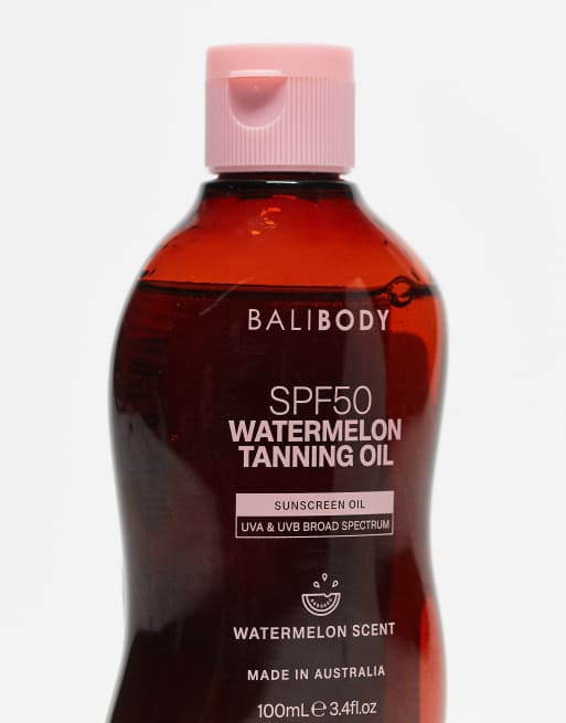 Bali Body Watermelon Tanning Oil SPF50 100ml, 3 of 4