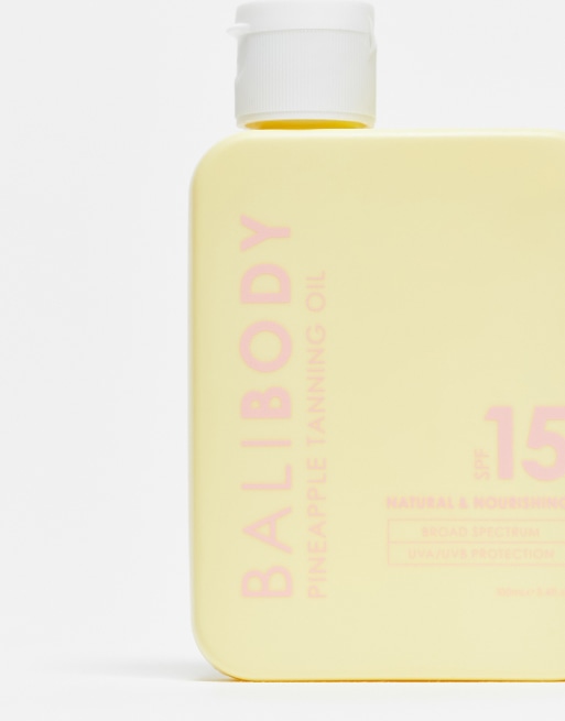 Bali Body - Zelfbruiningsolie met ananas en SPF15 - 100ml, 4 van 4