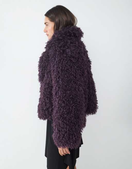 Balmohk Coat in burgundy, 4 of 4