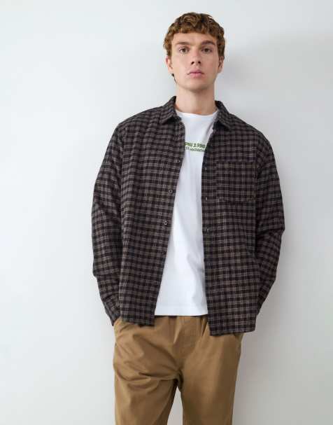 Balmohk Long sleeved shirt in black bean