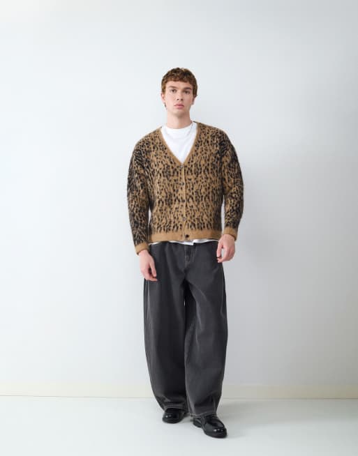 Balmohk - Gebreid vest in bruin, 2 van 5