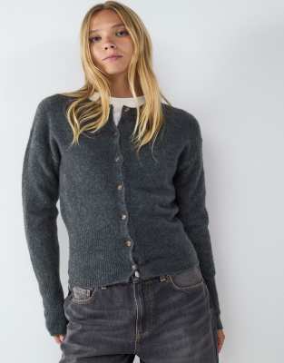 Gilet en maille - Gris béton S