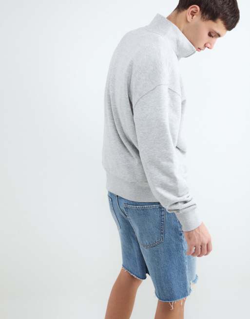 Balmohk - Gråmeleret sweatshirt, 3 af 4
