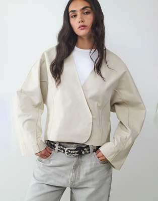 Balmohk - Jacke in Rainy Day-Weiß