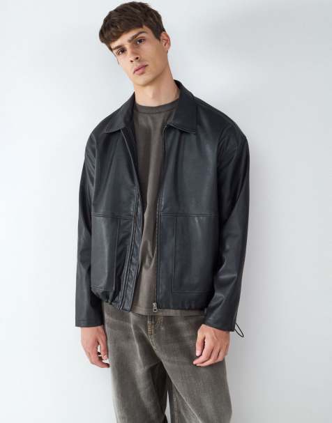 Balmohk Leather jacket in black - view 1