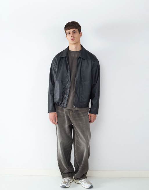 Balmohk – Lederjacke in Schwarz, 4 von 5