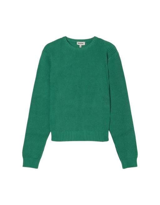 Balmohk - Maglione lavorato color tè verde