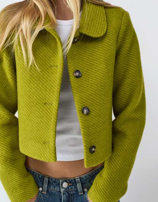 Balmohk - Manteau en laine - Vert épinard, 3 de 4