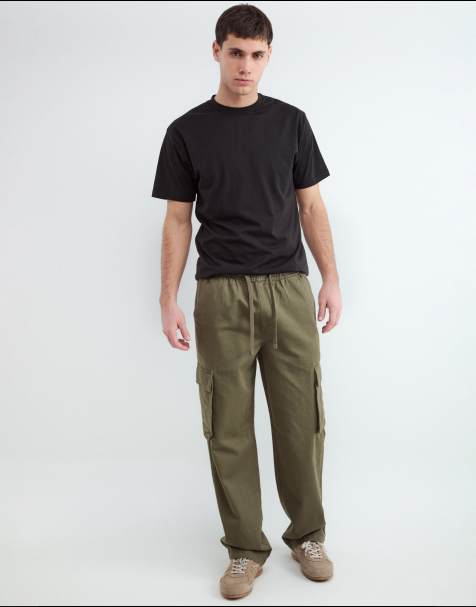 Balmohk - Pantalones caqui 1 cargo - view 1