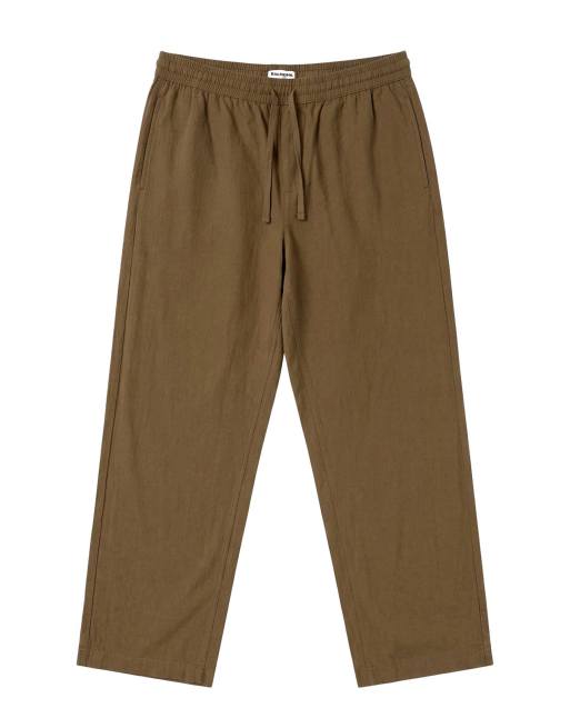 Balmohk - Pantaloni cargo marroni, 3 di 4