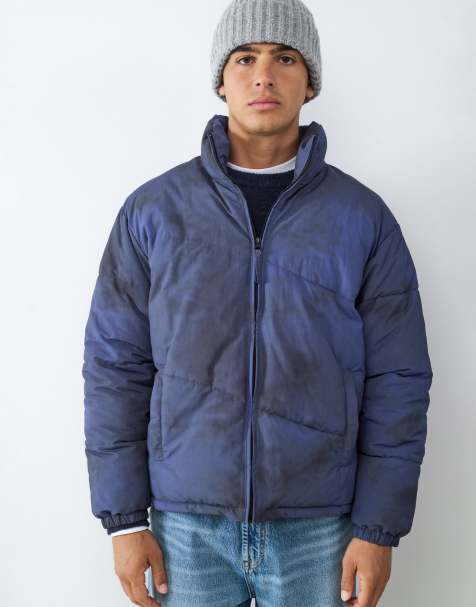 Balmohk Puffer jacket in black navy - view 1
