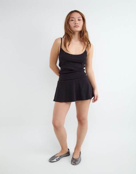 Balmohk - Sort minikjole - view 1