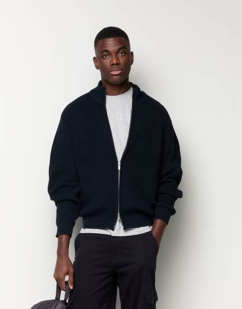 Balmohk – Strickjacke in Marineblau - view 1
