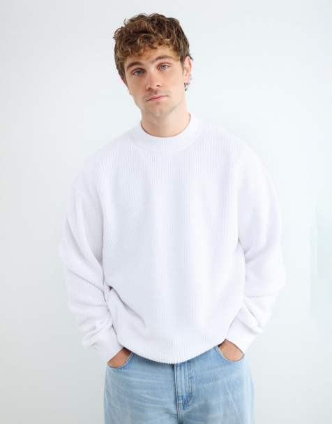 Balmohk – Strickpullover in Weiß - view 1