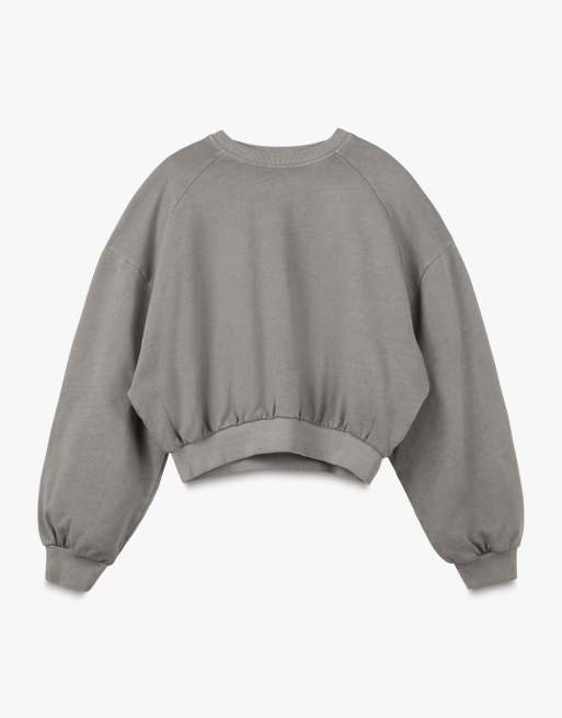 Balmohk – Sweatshirt in meliertem Dunkelgrau 1, 5 von 6