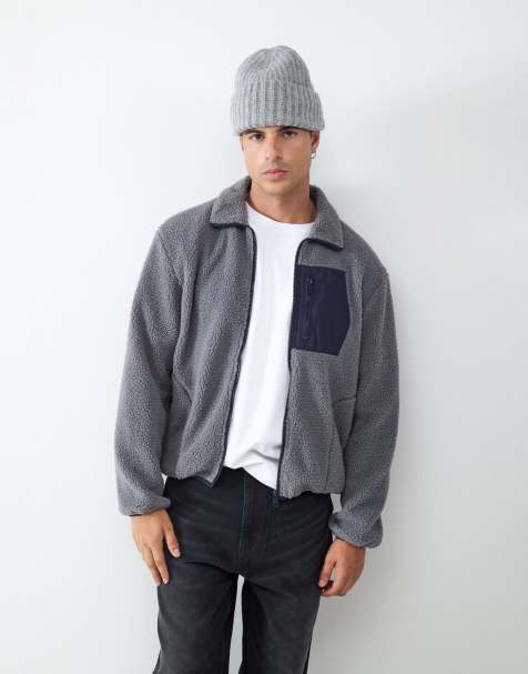 Balmohk - Veste en polaire - Gris béton - view 1