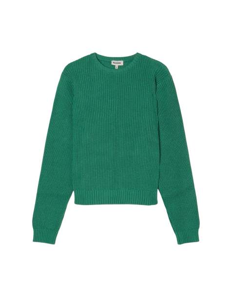 Balmohk Knitted pullover in green tea