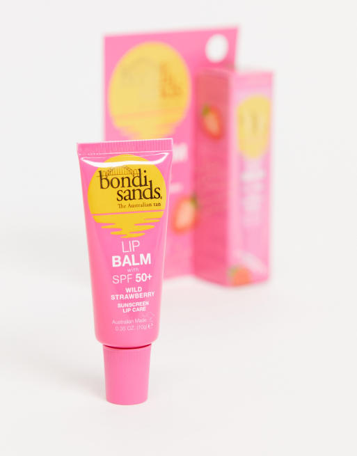 Bálsamo labial con aroma de fresa y FPS 50+ de Bondi Sands, 3 de 4