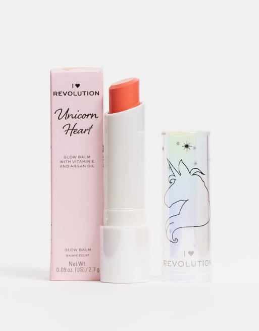 Bálsamo labial con brillo Unicorn Heart de I Heart Revolution: Tono Adventure