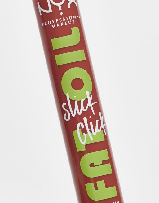 Bálsamo labial Fat Oil Slick Click de NYX Professional Makeup: Tono Going Viral, 2 de 4
