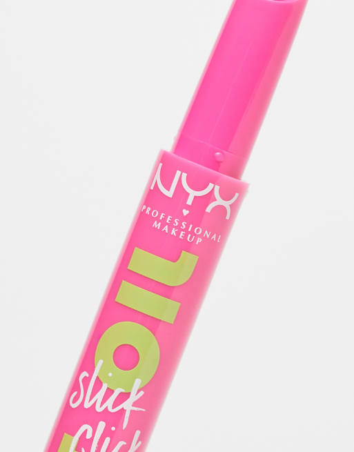 Bálsamo labial Fat Oil Slick Click de NYX Professional Makeup: Tono #Thriving, 4 de 4