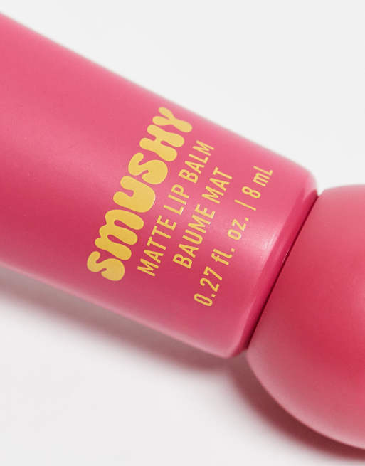 Bálsamo labial Smushy Matte de NYX Professional Makeup: Tono Sweet Smack, 2 de 4