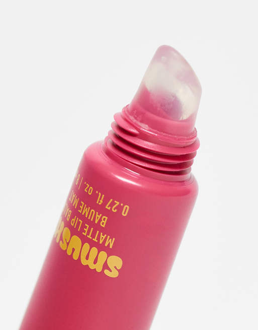 Bálsamo labial Smushy Matte de NYX Professional Makeup: Tono Sweet Smack, 3 de 4